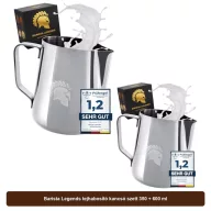 Barista Legends tejhabosító kancsó szett 350 + 600 ml