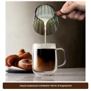 Joeyan eszpresszó mérőpohár 180 ml, fa fogantyúval – 2. termékkép