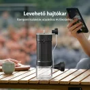 OrkeyDolk kézi kávéőrlő 40 fokozattal, fekete – 4. termékkép