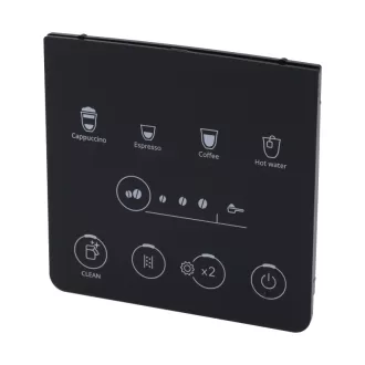 Kezelőmodul érintésvezérelt