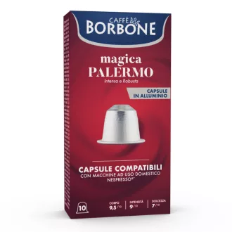 Caffé Borbone Magica Palermo Nespresso kapszula - Robusta keverék, 10 × 5 g