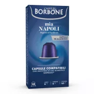 Caffè Borbone Mia Napoli Nespresso kapszula - Arabica-Robusta blend, 10 × 5 g
