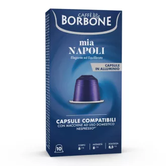   Caffè Borbone Mia Napoli Nespresso kapszula - Arabica-Robusta blend, 10 × 5 g