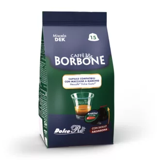 Caffè Borbone Miscela DEK koffeinmentes Dolce Gusto kapszula - 15 db