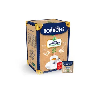 Caffè Borbone Miscela Blu ESE pod - Arabica és Robusta keveréke, 50 × 7,2 g