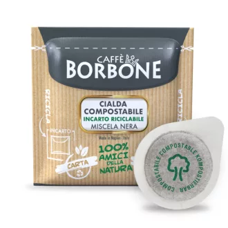 Caffé Borbone Miscela Nera ESE pod - Intenzív és testes, 50 × 7,2 g