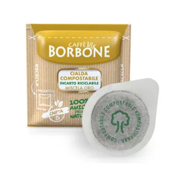 Caffé Borbone Miscela Oro ESE pod - 70% Arabica · 30% Robusta, 50 × 7,2 g