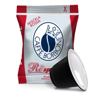 Caffè Borbone Respresso Miscela Rossa Nespresso kapszula - 100% Robusta, 50 db