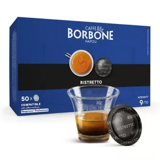 Caffé Borbone Ristretto Nespresso Pro kapszula - 100% Arabica, 50 × 6 g