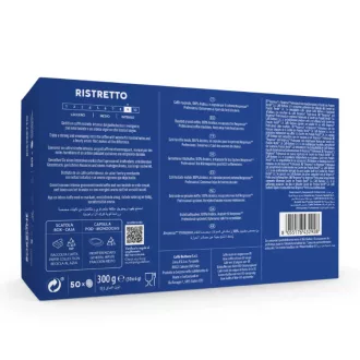 Caffé Borbone Ristretto Nespresso Pro kapszula - 100% Arabica, 50 × 6 g