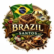 Brazil Santos szemes kávé - 100% Arabica, 1 kg