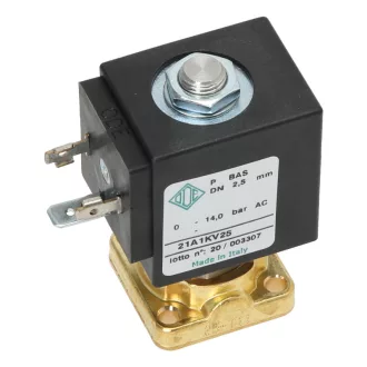   ODE 21A1KV25 2-utas mágnesszelep - 14 bar, 230V (kompatibilis: ECM Compact HX-2, Controvento Due)