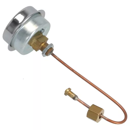 ECM Mechanika / Technika kazánnyomásmérő (41 mm, 420 mm kapilláris)