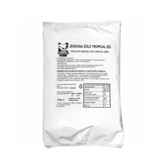 Caffe Brando Jégkása por - Zöld Tropical ízű, 600 g - Vendéglátóipari
