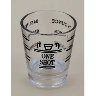 AVX BP128 mérőpohár 10/45 ml vastag talpú