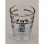 AVX BP128 mérőpohár 10/45 ml vastag talpú