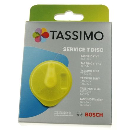 Tisztítótárcsák BOSCH 17001490 TDisc sárga Tassimo kapszulagépekhe