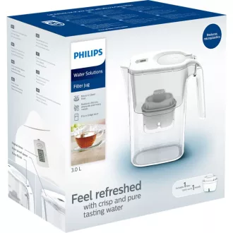   Philips Vízszűrő kancsó időzítővel és Micro X-Clean szűrővel (3 L)