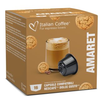 Italian Coffee Amaretto - 16 × 8 g - Dolce Gusto kapszula