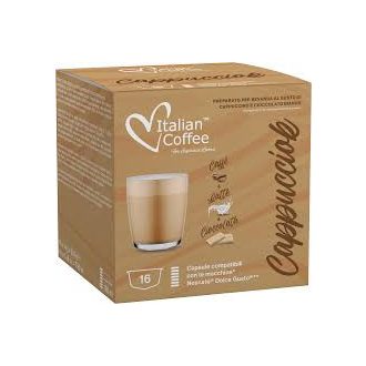 Italian Coffee Fehér csokoládés Cappuccino Dolce Gusto kapszula - 16 kapszula