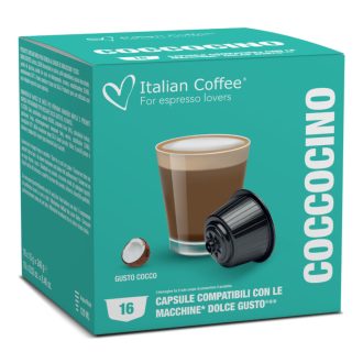 Italian Coffee Coccocino Dolce Gusto kapszula - Kókuszos mochaccino, 16 db