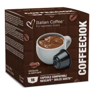 Italian Coffee Coffeeciok Dolce Gusto kapszula - Kávé ízű forró csokoládé, 16 × 20 g