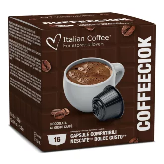   Italian Coffee Coffeeciok Dolce Gusto kapszula - Kávé ízű forró csokoládé, 16 × 20 g