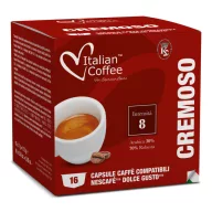Italian Coffee Cremoso Dolce Gusto kapszula - 30% Arabica · 70% Robusta, 16 × 7 g