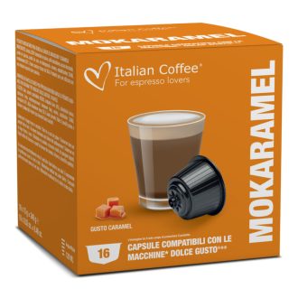 Italian Coffee Mokaramel - 16 db - Dolce Gusto kompatibilis kapszula