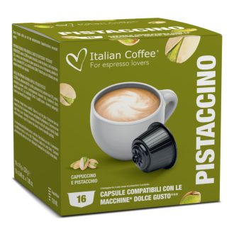 Italian Coffee Pistaccino Dolce Gusto kapszula - Pisztácia ízű tejes ital, 16 db