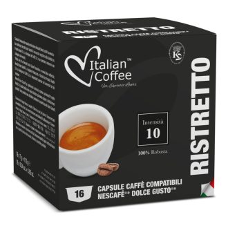   Italian Coffee Ristretto Dolce Gusto kapszula - 100% Robusta, 16 db