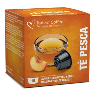 Italian Coffee Tè Pesca őszibarackos tea Dolce Gusto kapszula - 16 kapszula