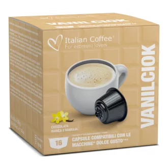 Italian Coffee Vanilciok - Fehércsokoládé és vanília, 16 db - Dolce Gusto kapszula