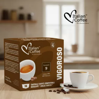   Italian Coffee Vigoroso Dolce Gusto kapszula - 40% Arabica · 60% Robusta, 48 db
