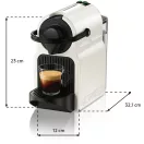 Krups Nespresso Inissia XN100110 - Kapszulás kávéfőző, Fehér - Nespresso Original