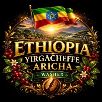 AVX Ethiopia Yirgacheffe Aricha G1 Washed szemes kávé - 100% Arabica, 1 kg