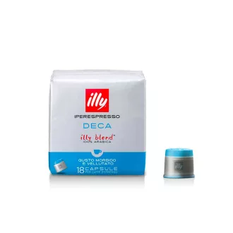   illy Iperespresso Deca koffeinmentes kávékapszula - 100% Arabica, 18 db - Illy Iperespresso kapszula