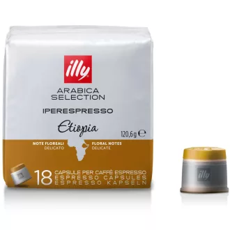   illy Iperespresso Arabica Selection Etiópia kávékapszula - 100% Arabica, 18 db