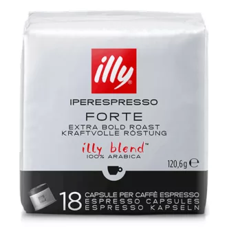 illy Iperespresso Forte kávékapszula - 100% Arabica, 18 db