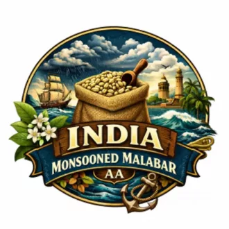 India Monsooned Malabar AA szemes kávé - 100% Arabica, 250 g