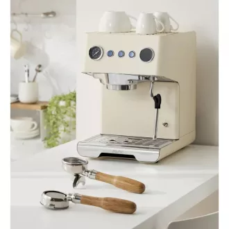 AVX Hero PRO 2024 eszpresszó kávégép - Fehér (PID, Dual Heating, 58mm)