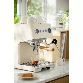 AVX Hero PRO 2024 eszpresszó kávégép - Fehér (PID, Dual Heating, 58mm)