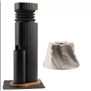 AVX EG001-55 55mm-es kúpos késes Elektromos őrlő Fekete