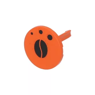 Választógomb fedél narancs őrlési fokozat