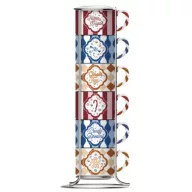   Bialetti Candyland csésze szett állványban - 6db (NCANDY004)
