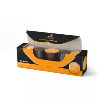 Tchibo Cafissimo Espresso Caramel kávékapszula - 100% Arabica, 10 × 7,5 g