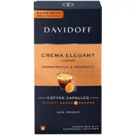 Davidoff Crema Elegant Lungo Nespresso kapszula - 100% Arabica, 10 × 5,5 g