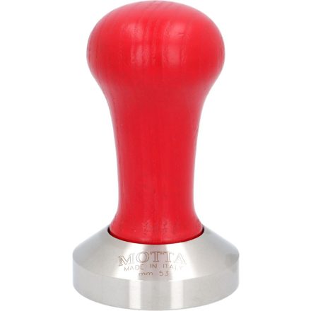 WOOD AND S/STEEL COFFEE TAMPER ø 53 mm