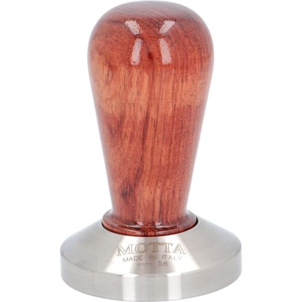 WOOD AND S/STEEL COFFEE TAMPER ø 58 mm