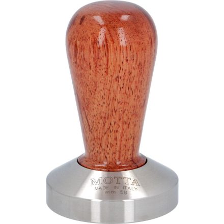 WOOD AND S/STEEL COFFEE TAMPER ø 58 mm